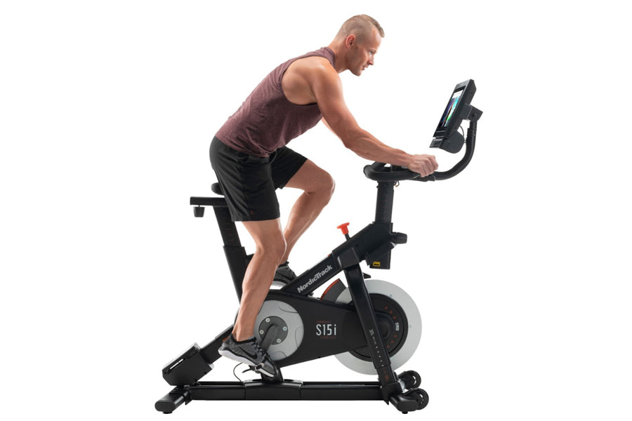 NordicTrack S15i Commercial Studio Cycle - Indoor Exercise Bike for Home Gym, Cardio Workout & Fitness Training - Perfect for Spin Classes & Weight Loss