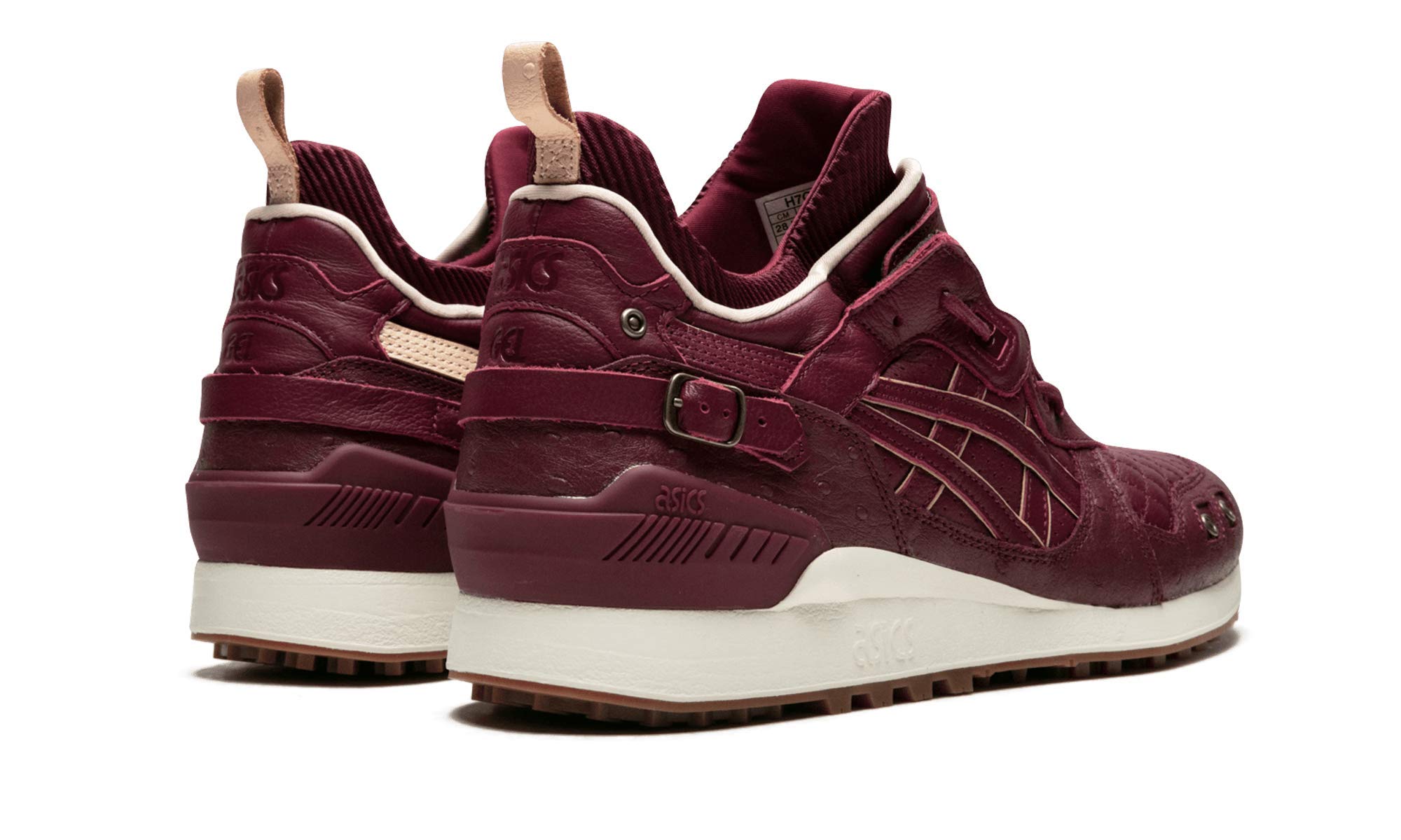 ASICS Gel Lyte MT Running Shoes for Men - Burgundy Colorway | Lightweight Cushioned Trail Runners for Hiking & Outdoor Adventures