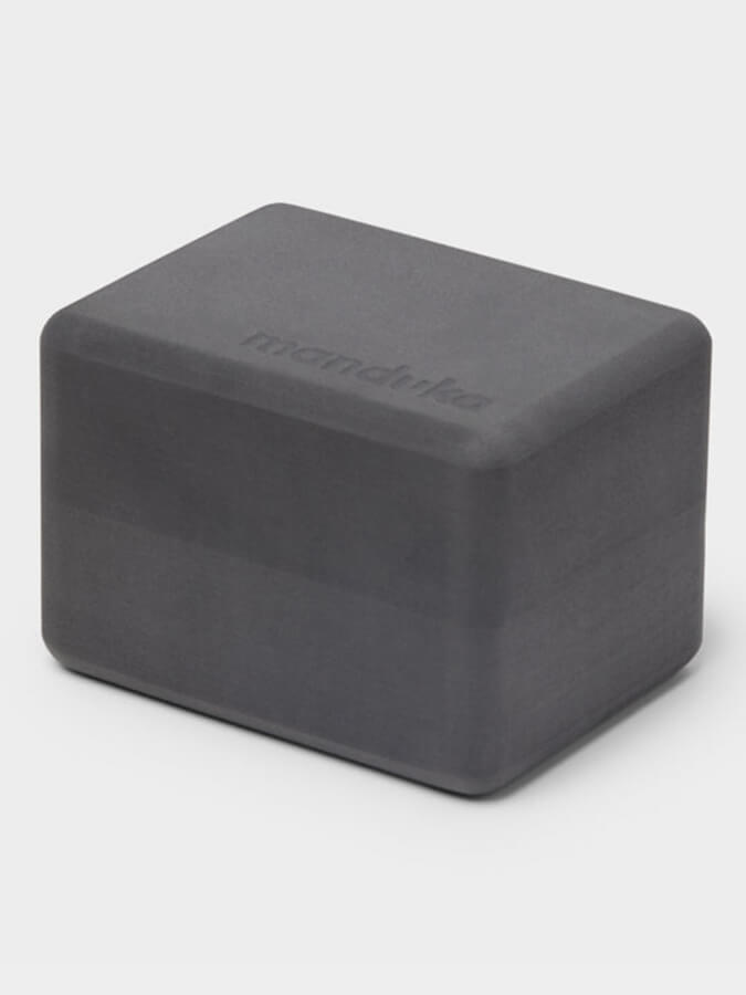 Manduka Recycled Foam Travel Mini Yoga Block - Lightweight & Eco-Friendly Yoga Support for Home, Studio & Travel Practice