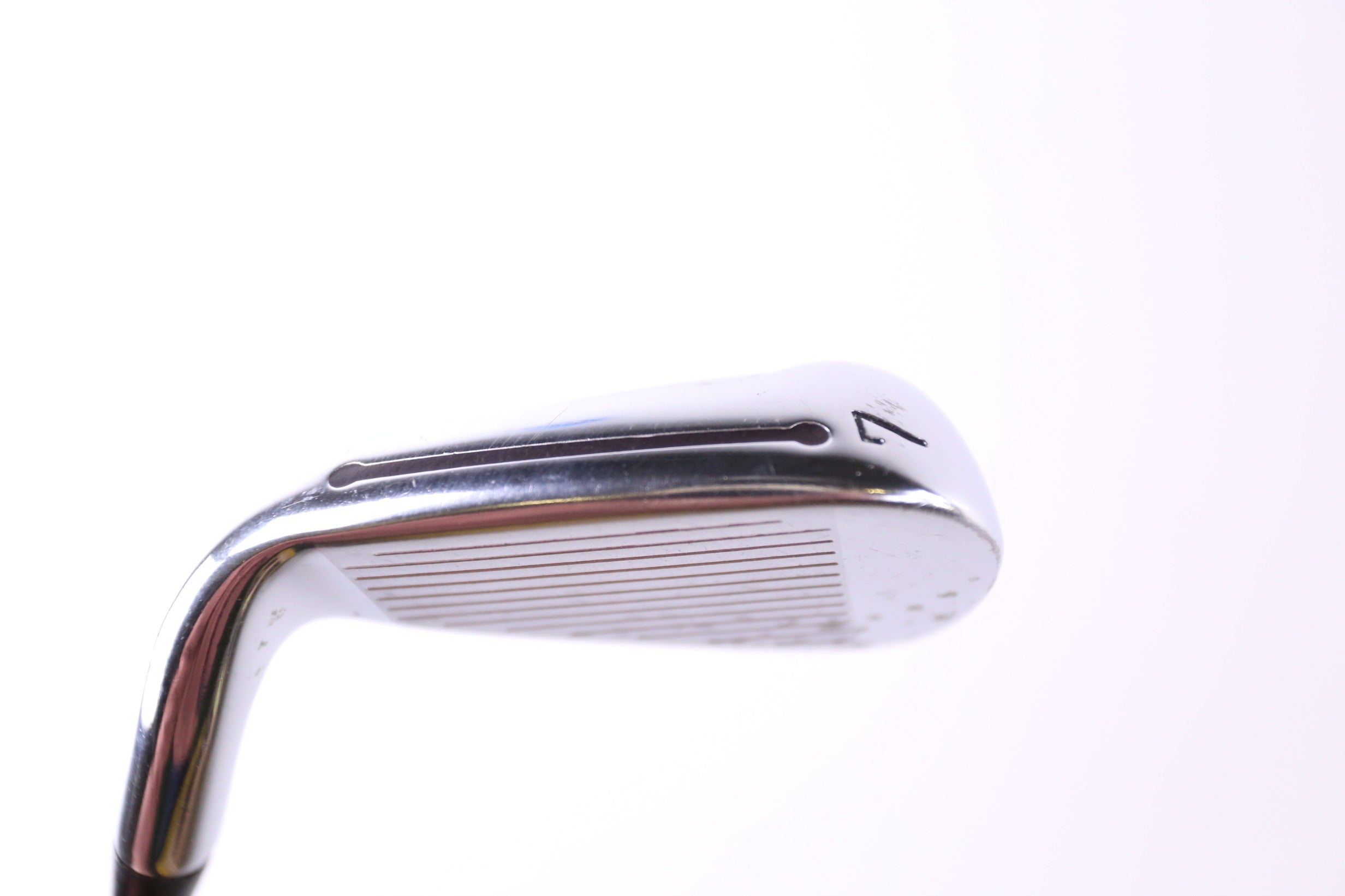 Used Adams Blue Single 7 Iron Golf Club - Right Handed Stiff Flex - Perfect for Practice & Course Play
