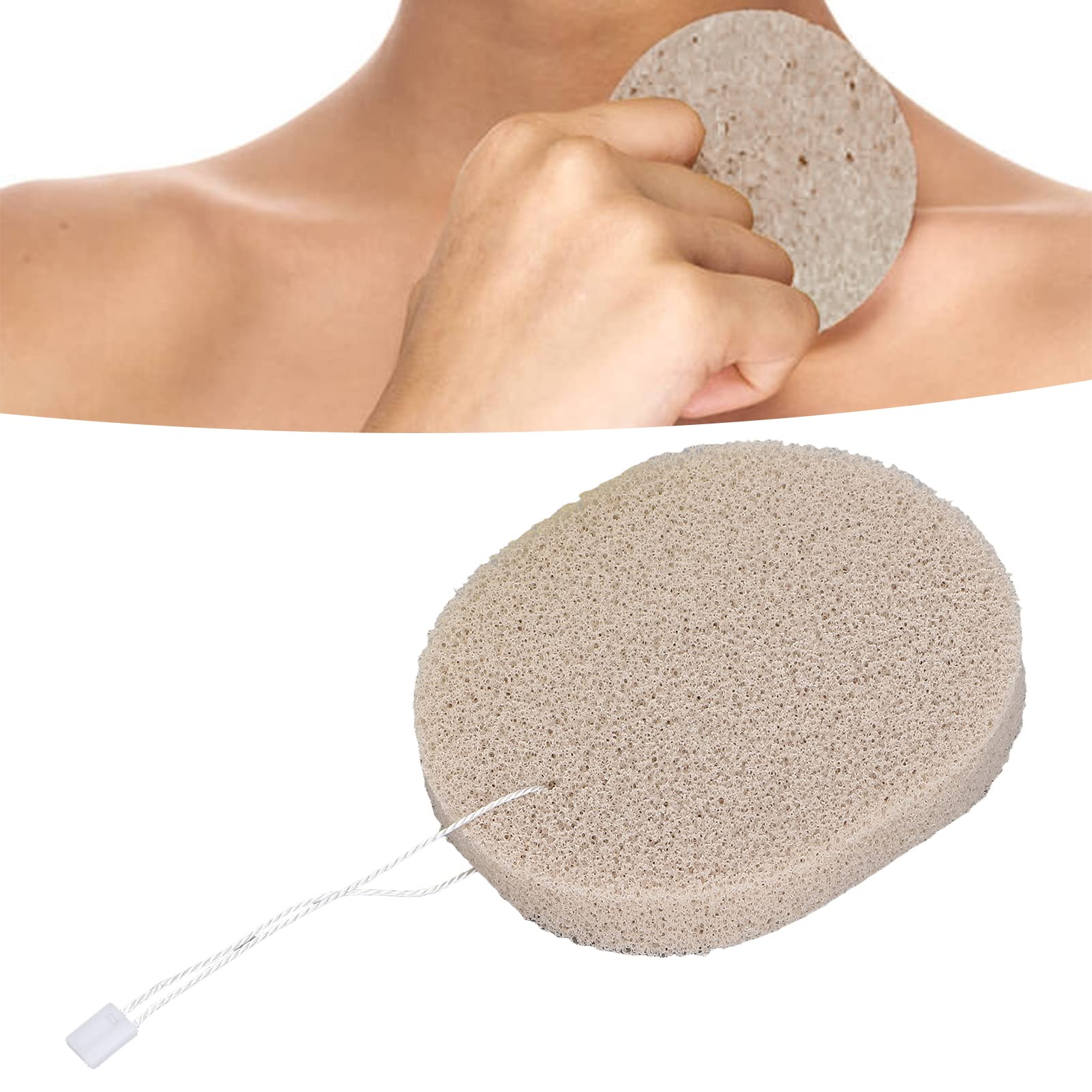 EXCLUZO Gentle Face Cleansing Sponge - Multi-Purpose Makeup Remover & Exfoliator | Portable Facial Wash Sponge for Daily Skincare, Travel & On-the-Go Use
