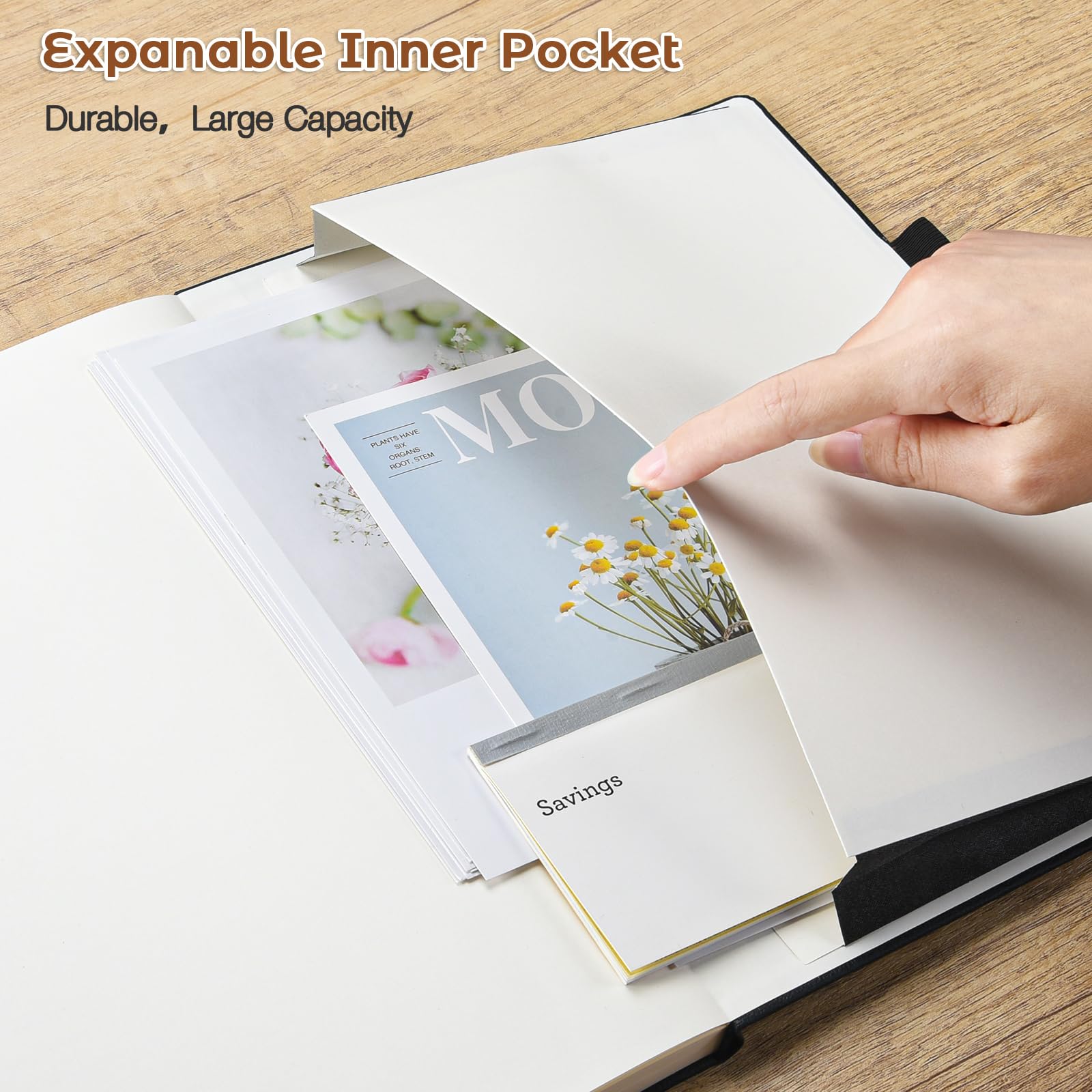 Premium Grid Paper Notebook - Hardcover 8.5