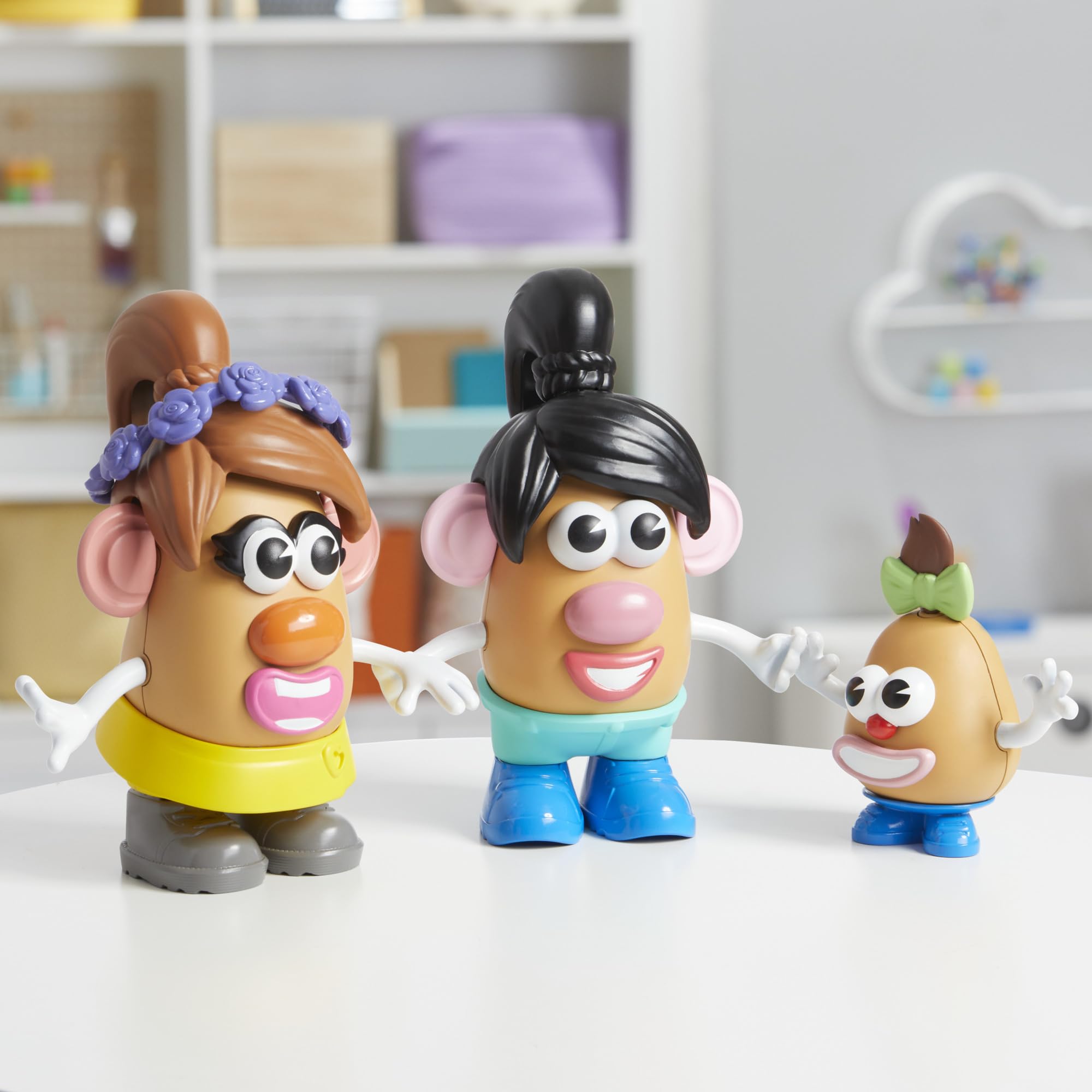 Mr. Potato Head Playskool Family Potato Head Toy Set - Fun & Educational Toy for Kids, Creative Play, Family Game Night & Birthday Gifts