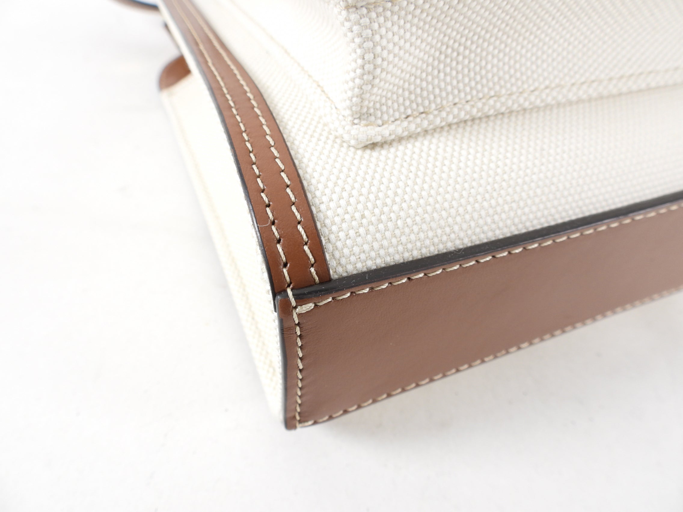 Burberry Small Canvas and Leather Pocket Bag - Stylish Crossbody Bag for Women | Perfect for Everyday Use, Travel & Shopping