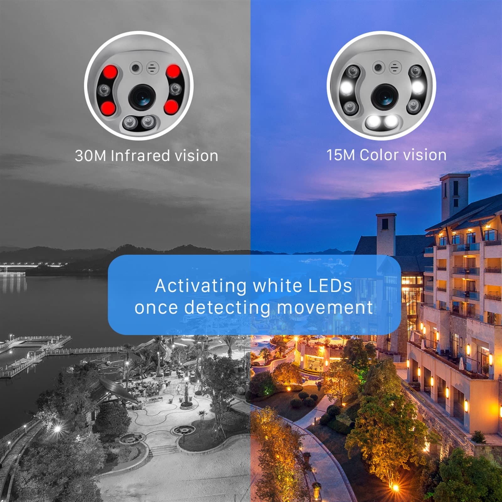 BAFEIYA 4G LTE Wireless Outdoor Security Camera with SIM Card - 1080P 3MP Full HD PTZ IP Camera, Two-Way Audio, AI Human Detection, 32GB Storage - Ideal for Home Surveillance, Business Security & Remote Property Monitoring