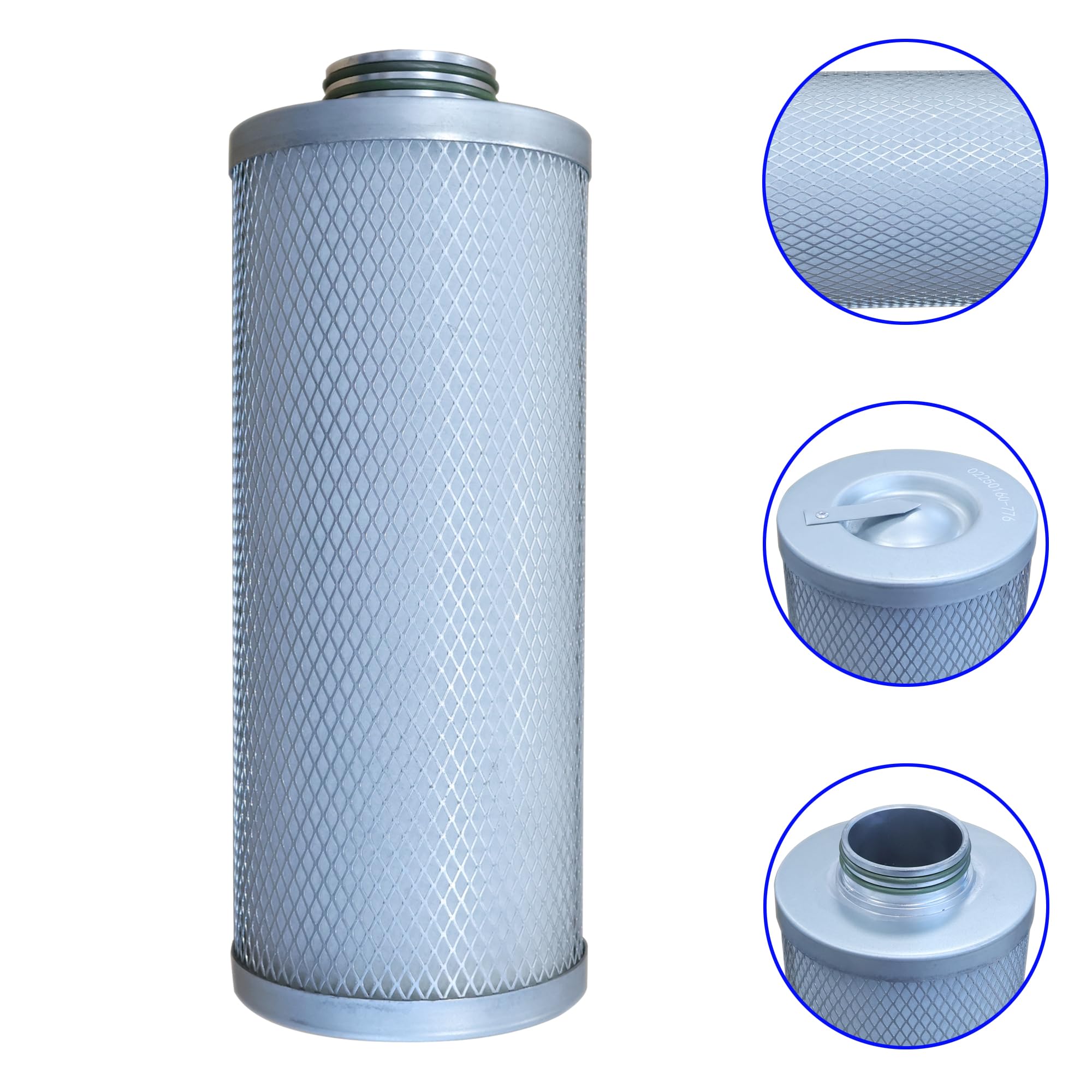 02250160-776 Air-Oil Separator Replacement for 4500PV Air Compressor - Compatible with 02250215-621 - Industrial & Home Workshop Use