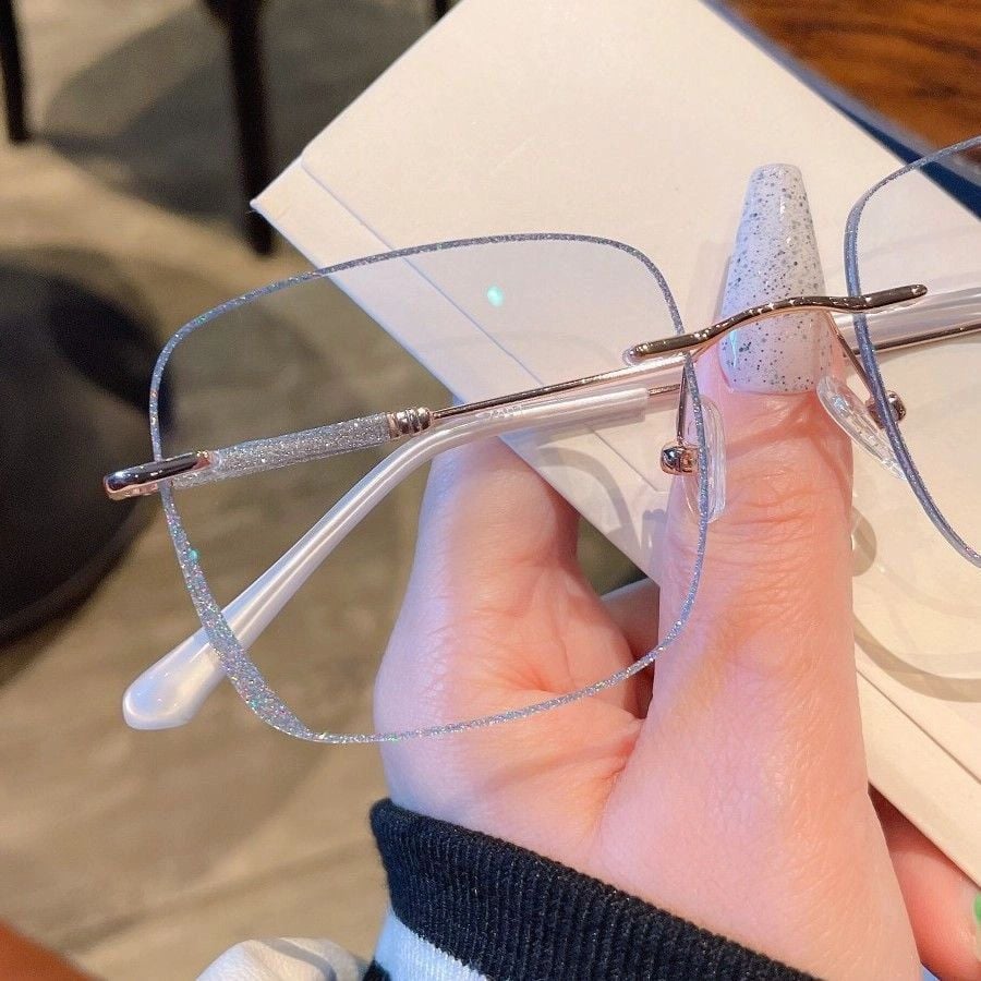Premium Diamond Cut Edge Presbyopia Glasses - Anti Blue Light Reading Glasses for Computer Work & Screen Time