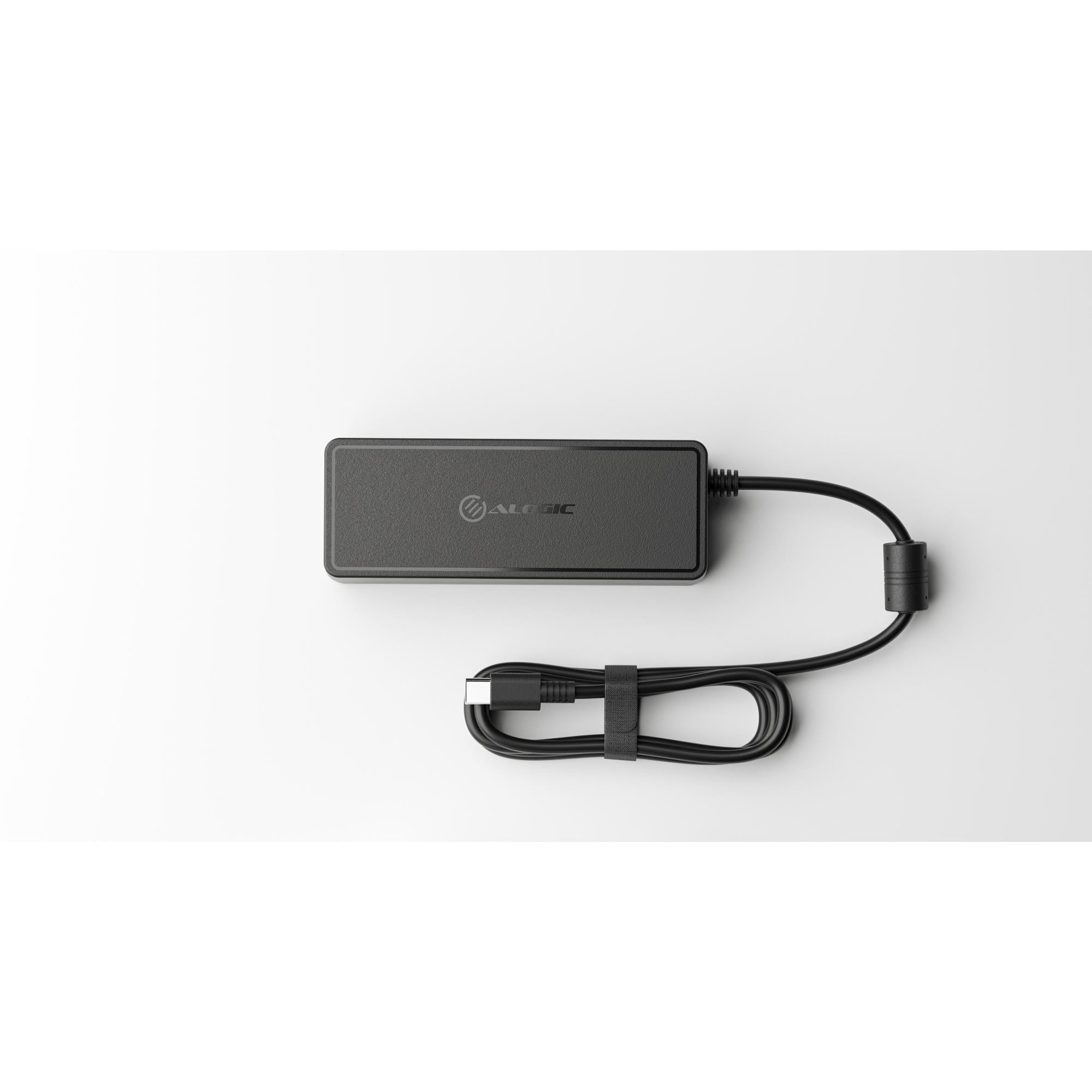 Alogic Rapid Power 100W GaN Fast Charger with USB-C PD - Compact & Powerful Wall Charger for Laptops, Phones & Tablets - Perfect for Travel, Office & Home Use