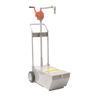 Frymaster PSDU50 Commercial Fryer Oil Disposal Unit - 50 lbs Capacity for Restaurant & Kitchen Waste Oil Management | Perfect for Fast Food Chains, Cafeterias & Food Service Businesses