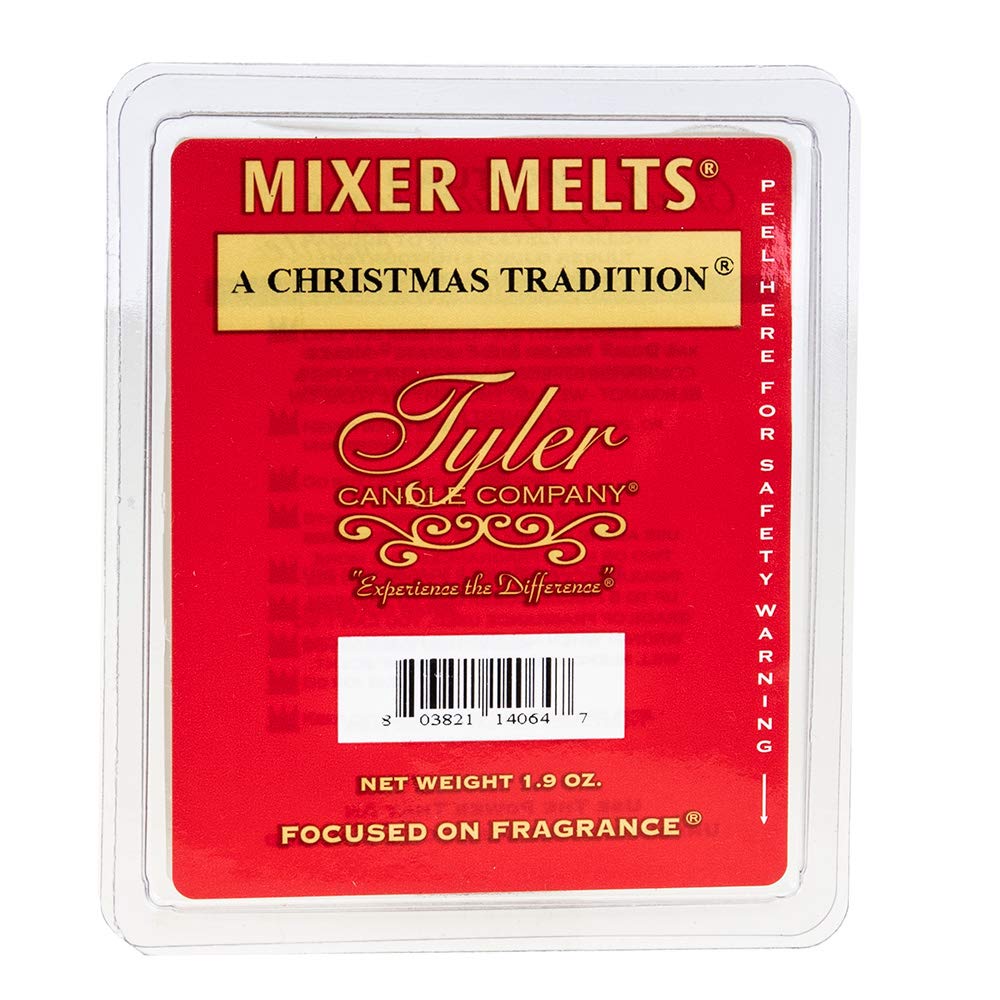 Holly Berry Green Radiant Tyler Mixer Melter - Fragrance Wax Warmer for Home Aromatherapy, Scented Candle Melter for Relaxation & Stress Relief