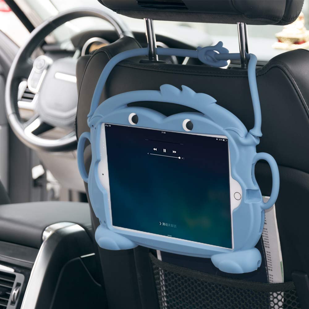 Kid Monkey Shockproof Silicone Protective Case for iPad 7th Gen 10.2