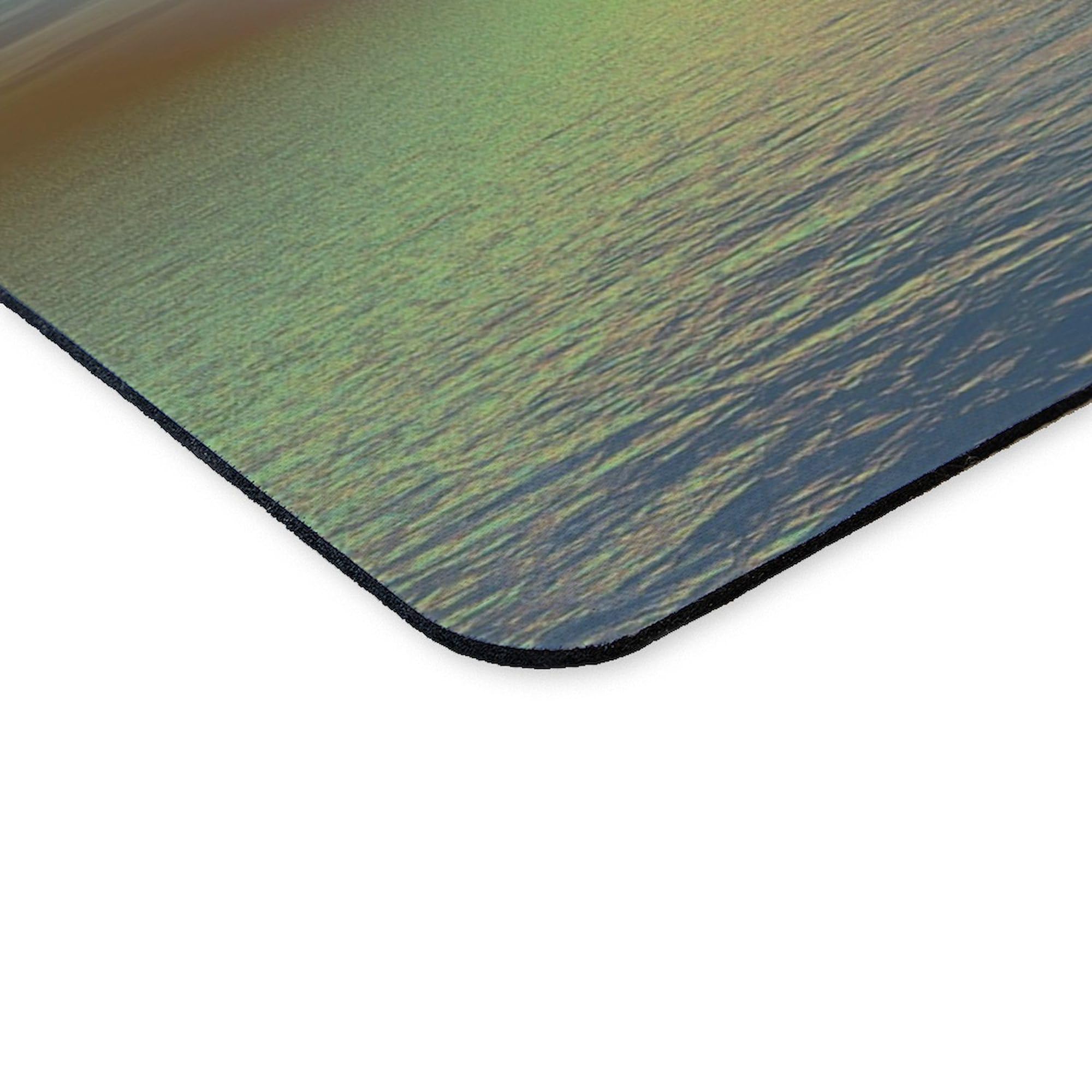 Non-Slip Rubber Gaming Mouse Pad with Vibrant Rainbow Design - Perfect for PC, Laptop & Office Workstations | CafePress Rainbow 005 Mousepad