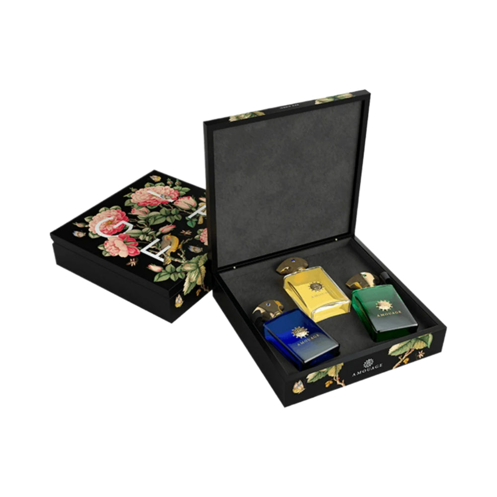 Iconic Men Grand Coffret 3 Piece Mini Cologne Gift Set (3X50ml) - Perfect for Travel, Gifts & Everyday Fragrance Refresh