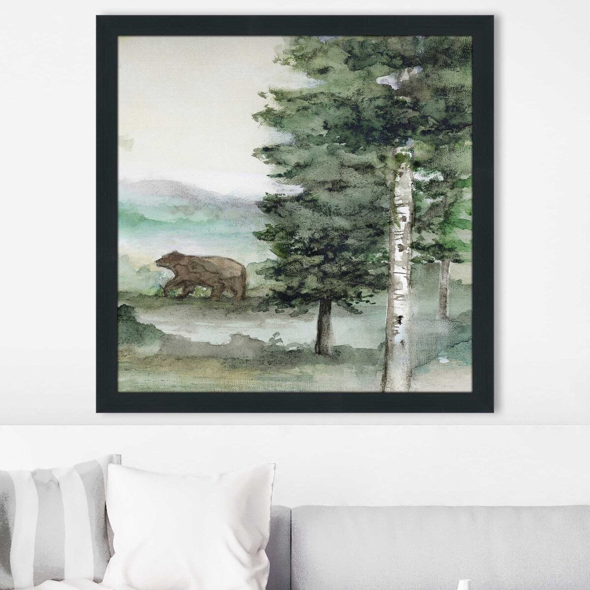 Bear Mountain by Nan 2 - Premium Acrylic Wall Art Print - Nature Landscape Decor for Living Room, Bedroom & Office