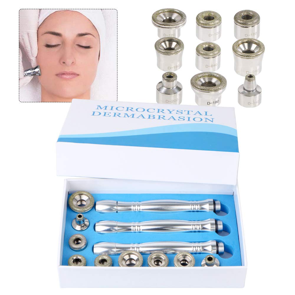 Professional Microdermabrasion Machine with Diamond Tips Kit - At-Home Facial Exfoliation for Glowing Skin | Perfect for Acne Treatment, Anti-Aging & Skin Rejuvenation