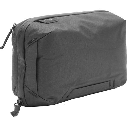 Peak Design Travel Tech Pouch - Waterproof Electronics Organizer for Laptop, Phone & Cables (Black) - Perfect for Business Trips, Commuting & Air Travel