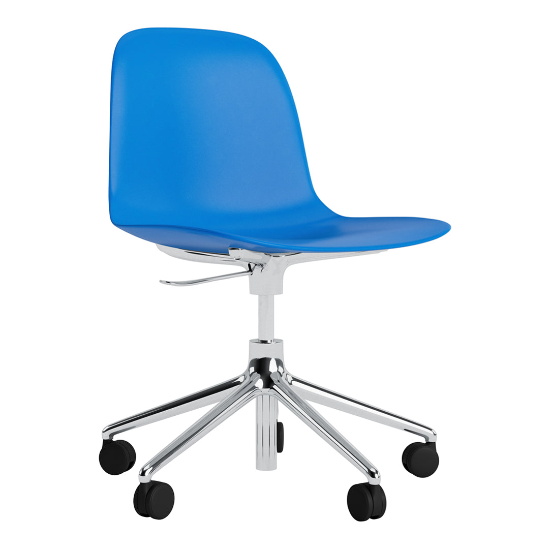 Ergonomic Form Chair with 5W Swivel Base & Gas Lift - Adjustable Office Chair for Home & Workspace - Perfect for Computer Desk, Gaming, and Professional Workstations