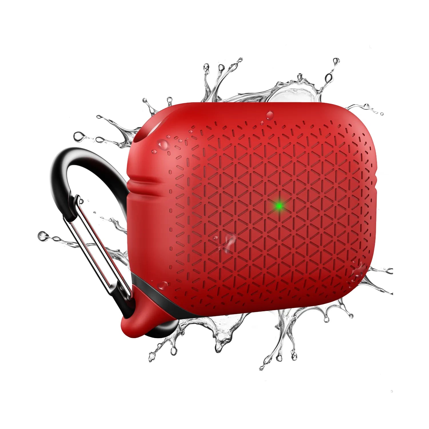 Red Textured