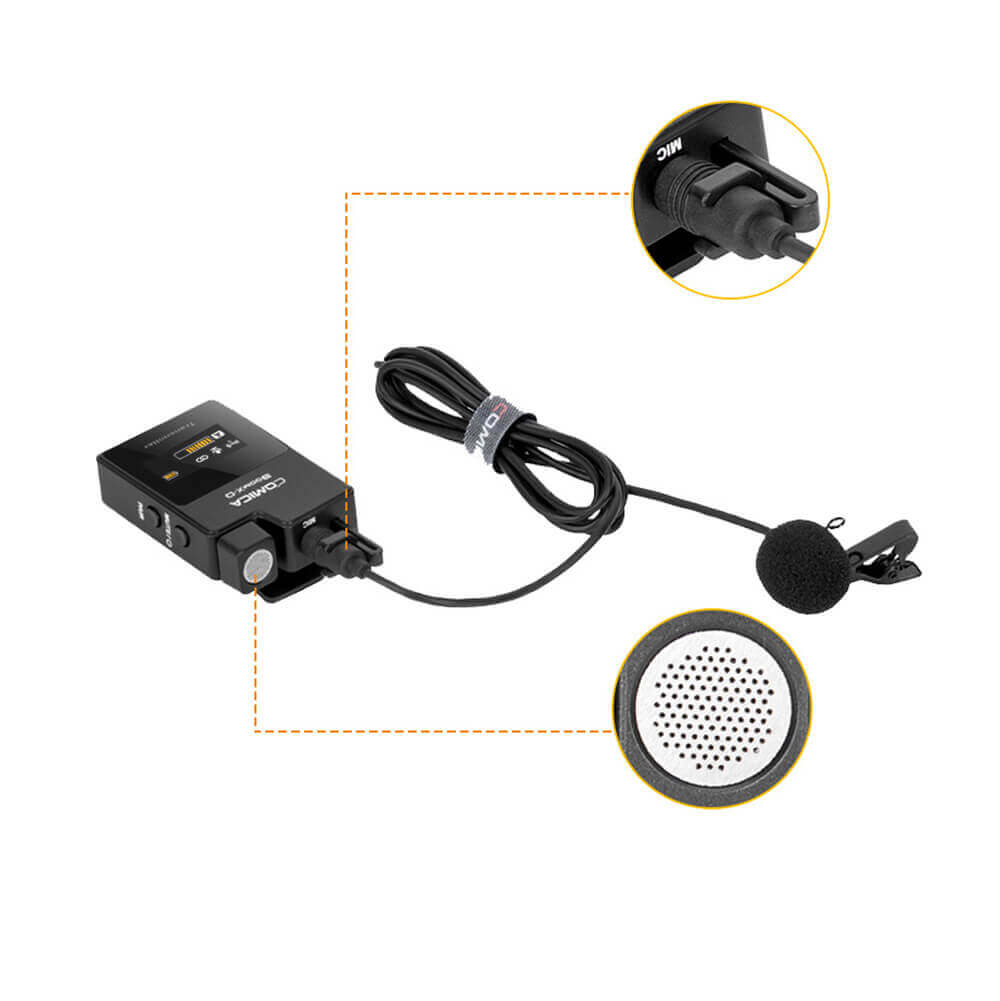 BoomX D MI1 Wireless Mic Transmitter with Lightning Receiver for iPhone - Clearance Sale - Perfect for Vlogging, Live Streaming & Podcasting
