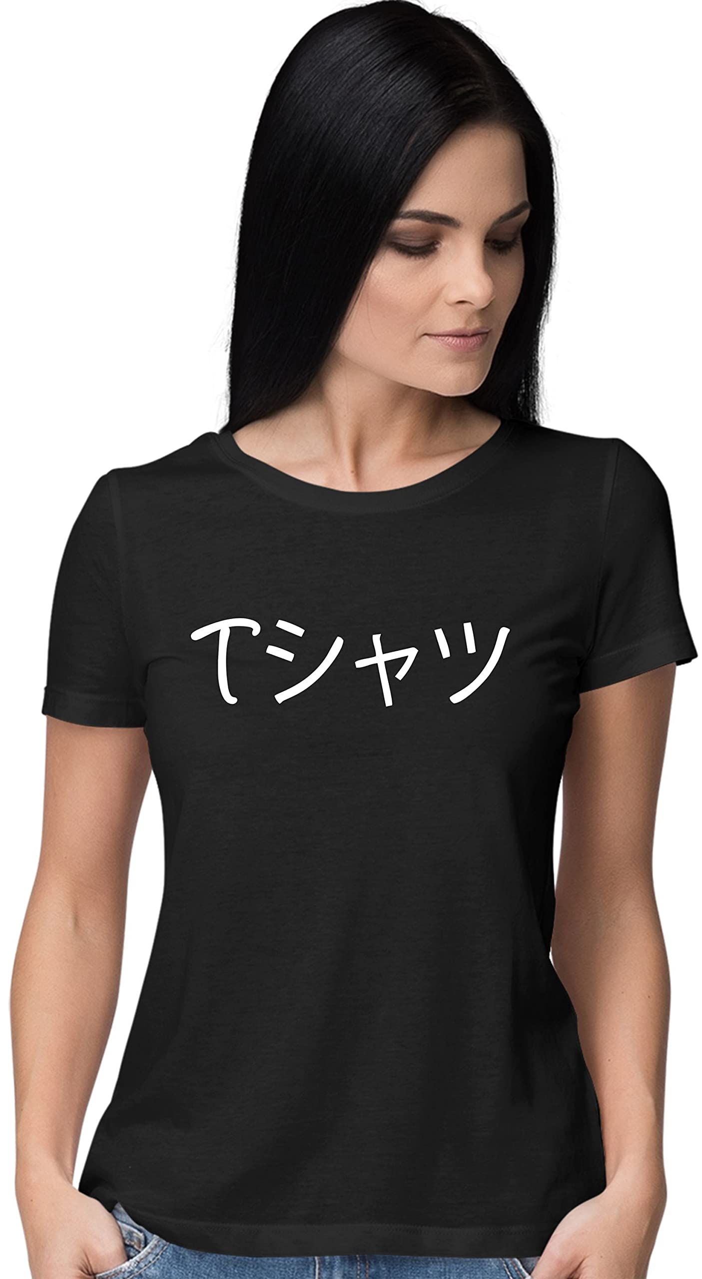 Women's Anime T-Shirt with Japanese Text - Stylish & Comfortable Casual Wear for Anime Fans, Cosplay & Everyday Outfits