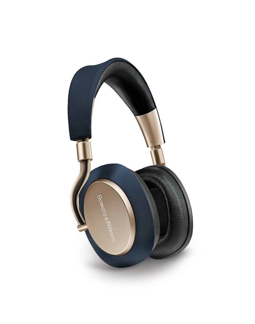 Bowers & Wilkins PX Active Noise Cancelling Wireless Headphones - Premium Sound Quality, Comfortable Over-Ear Design in Soft Gold | Perfect for Travel, Work & Music Lovers