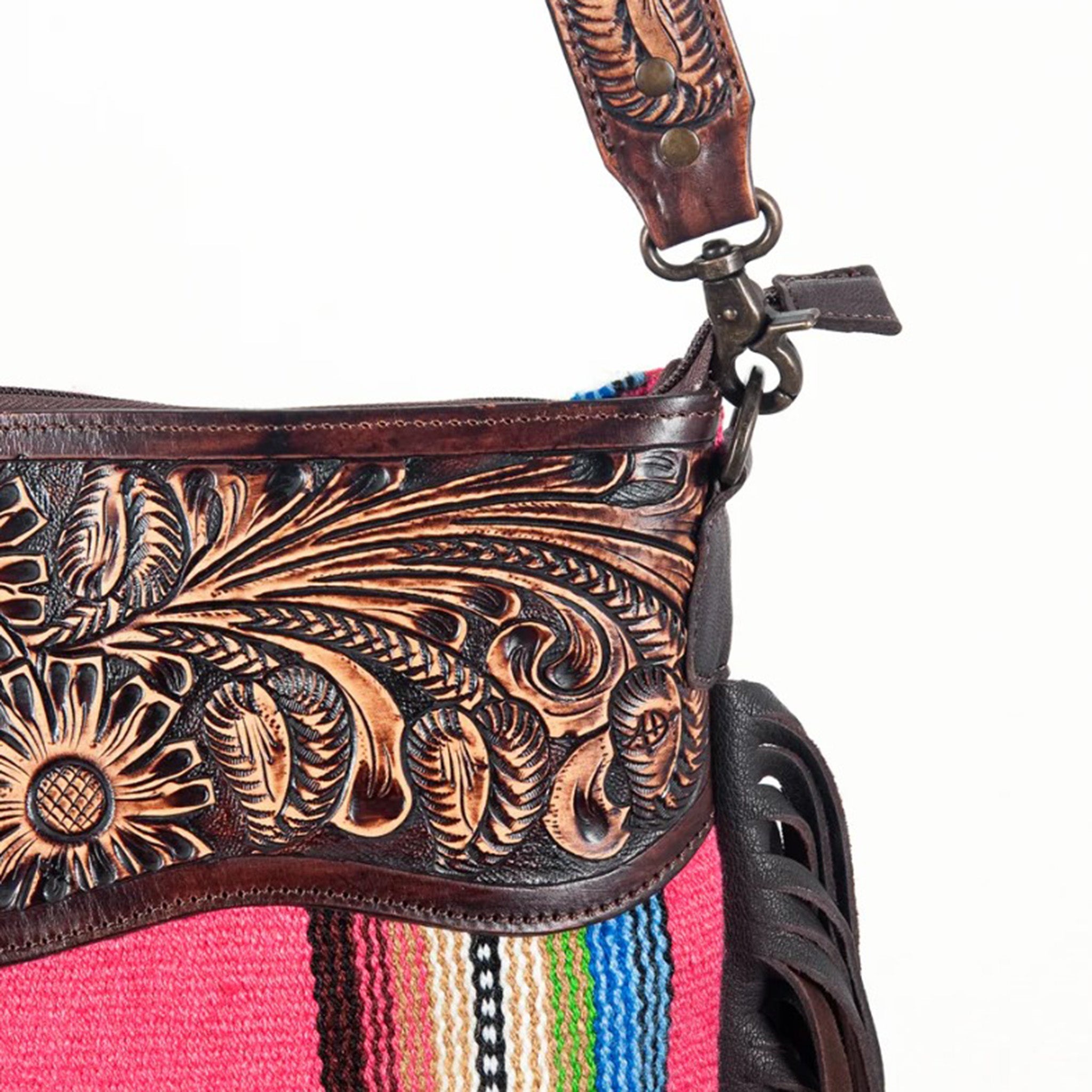 American Darling Fringe Cross Body Bag - Stylish Leather Purse for Women | Perfect for Casual Outings, Parties & Travel Accessories