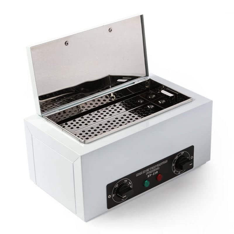 300W Mini High Temperature Dry Heat Sterilizer Box - Professional Autoclave for Nail Salon Tools | Portable UV Sterilization for Manicure, Pedicure & Beauty Equipment | Perfect for Salons, Spas & Home Use