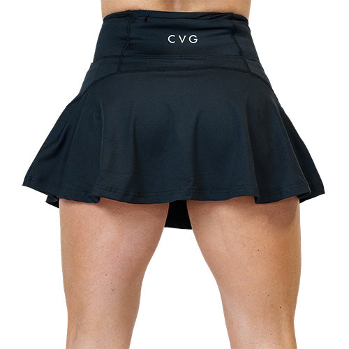 Stylish Black Skirt for Women - Trendy A-Line Midi Skirt for Casual, Office & Party Wear