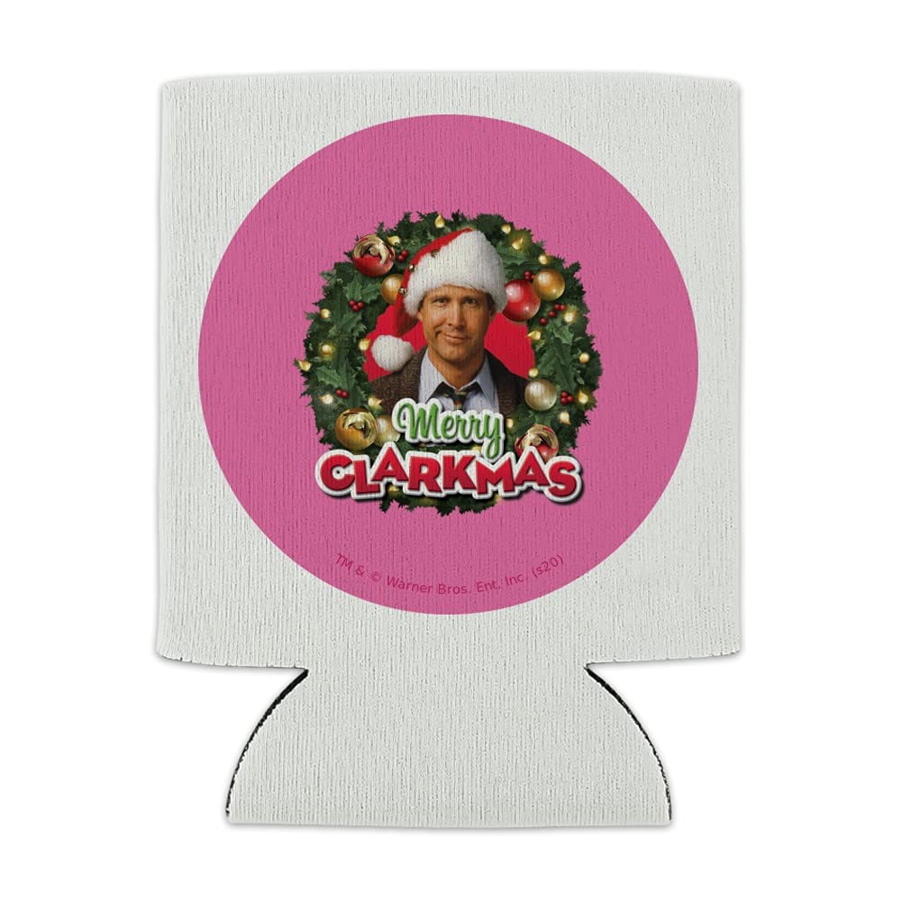 Christmas Vacation Merry Clarkmas Can Cooler - Insulated Collapsible Drink Sleeve for Beer & Soda - Perfect for Holiday Parties, BBQs & Outdoor Adventures
