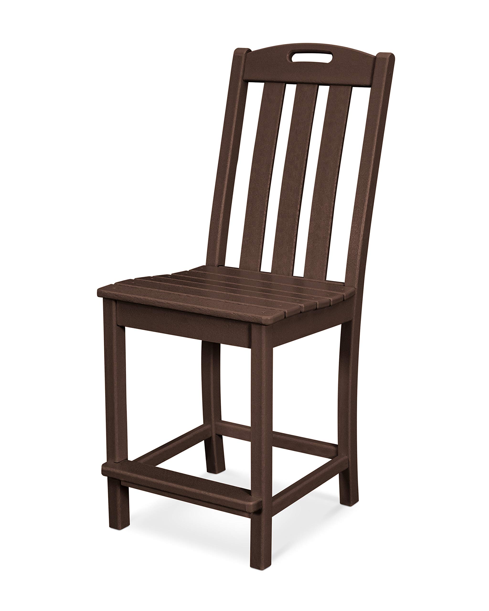 Trex Outdoor Furniture™ Yacht Club Counter Chair - Vintage Lantern Style Bar Stool for Patio, Deck & Poolside - Durable Weather-Resistant Counter Height Chair for Outdoor Dining & Entertaining