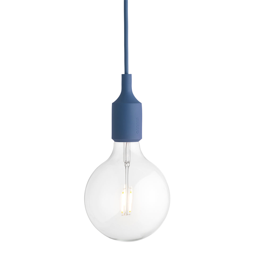 Modern E27 Pendant Light Fixture - Adjustable Hanging Lamp for Kitchen Island, Dining Room & Bedroom Lighting - Dimmable Edison Bulb Compatible