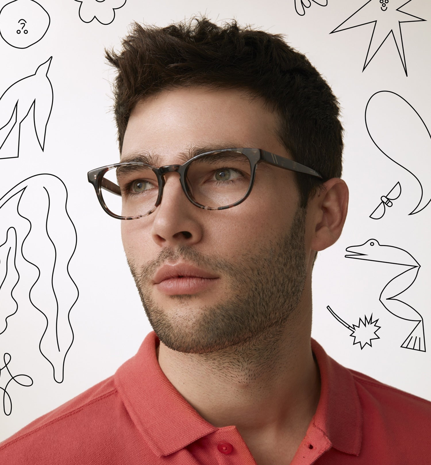Stylish & Durable Essence Eyeglasses for Men & Women - Lightweight Comfortable Frame with UV Protection - Perfect for Reading, Driving & Daily Wear