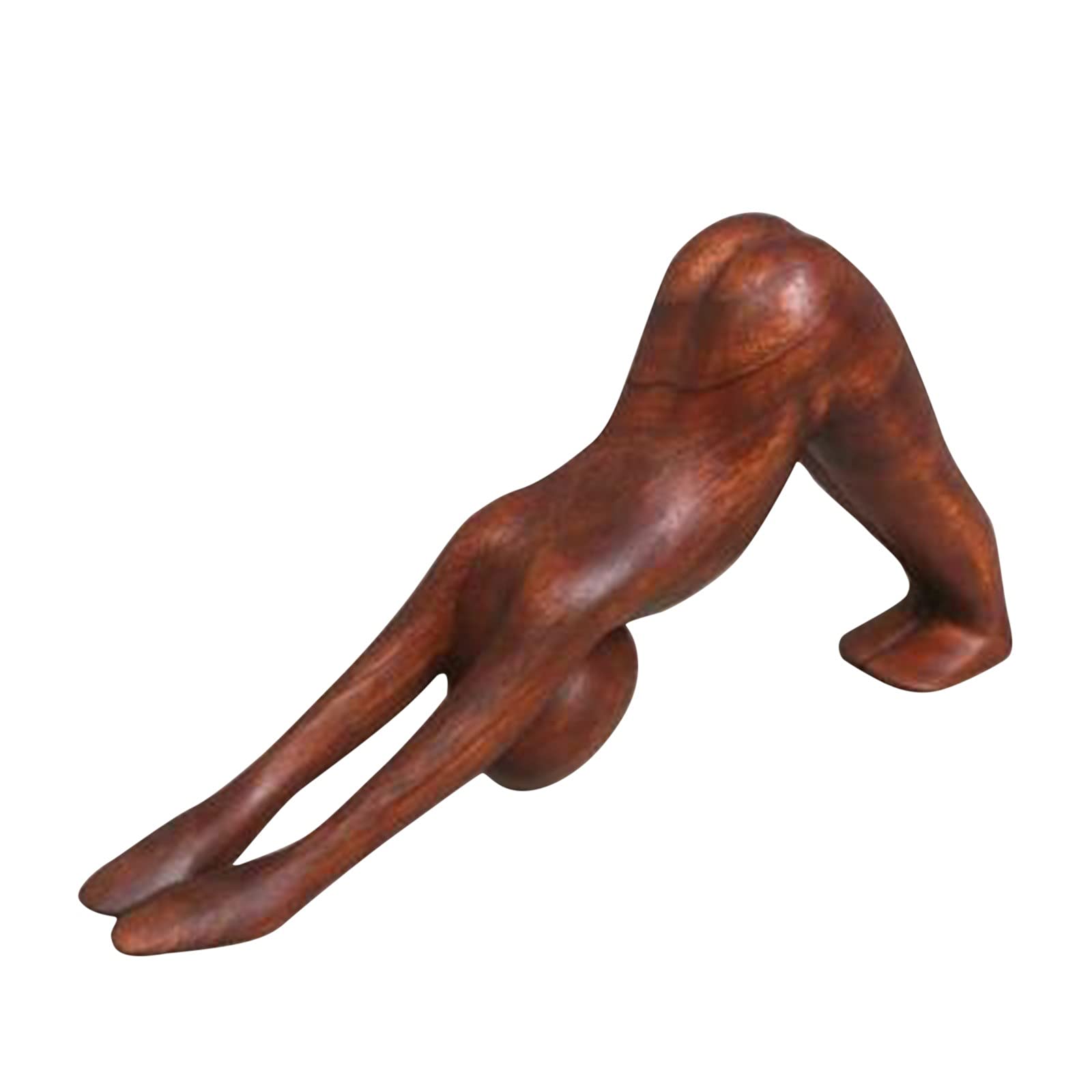 Handcrafted Wooden Yoga Carving - Unique Gift for Yoga Lovers, Gymnasts & Home Decor - Perfect for Christmas Holidays & Meditation Spaces