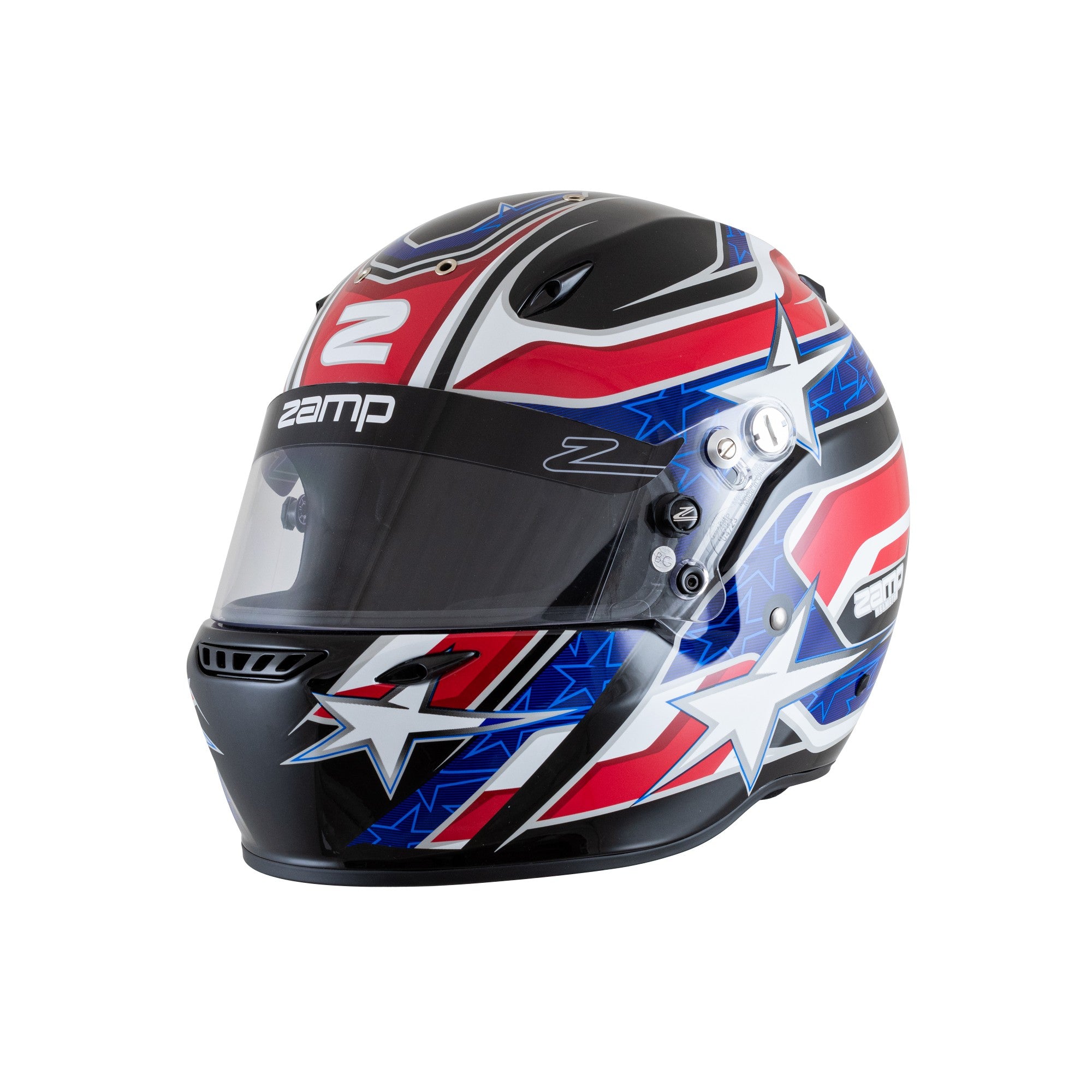 Zamp ZR 72 Graphic Racing Helmet - FIA8859-2015 & Snell SA2020 Certified - Made in Italy - Perfect for Motorsports, Track Days & High-Speed Racing