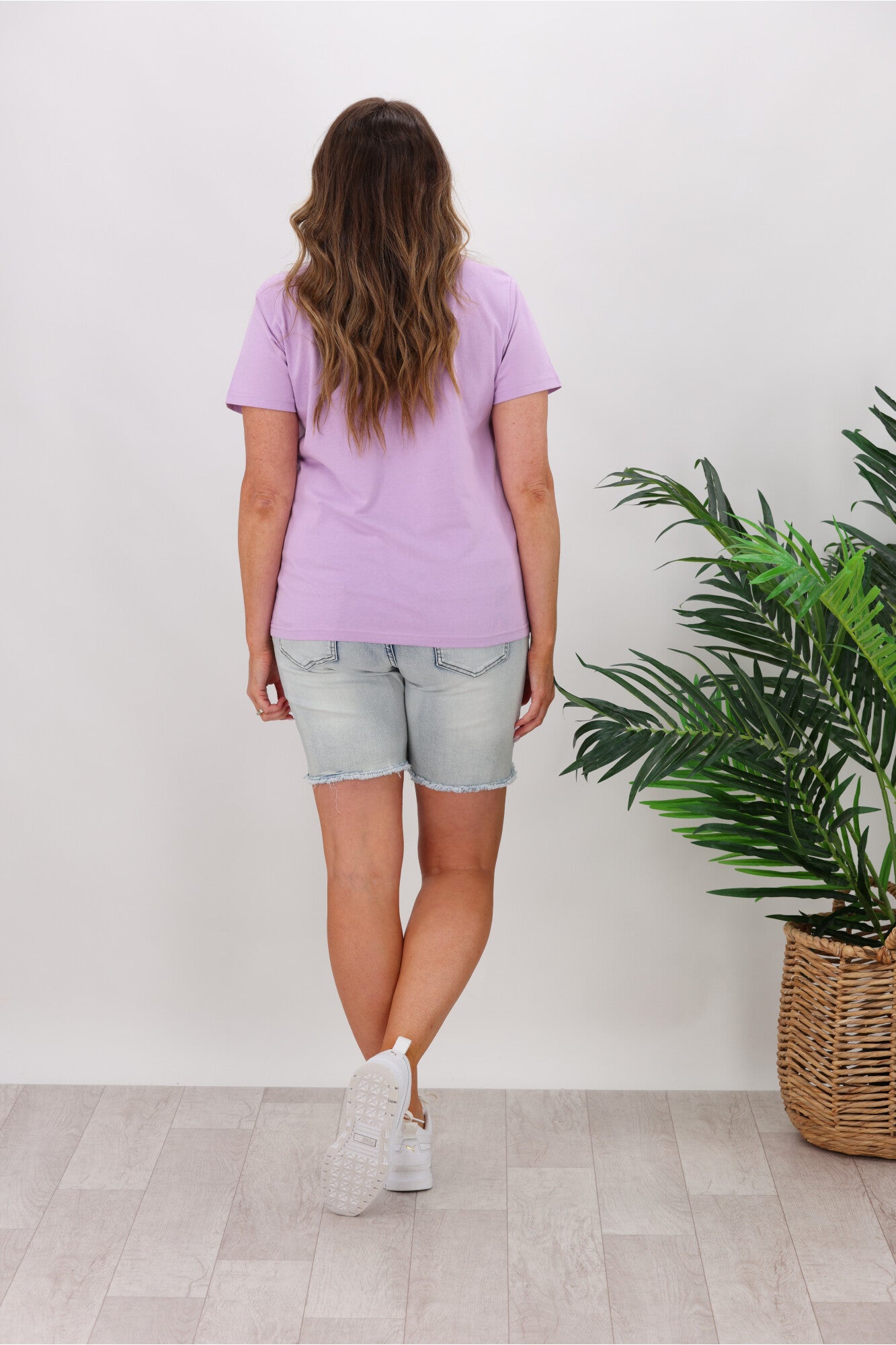 AS Colour Maple Tee Lavender - Soft Cotton Crew Neck T-Shirt for Men & Women | Casual Everyday Wear, Street Style, Layering Essential