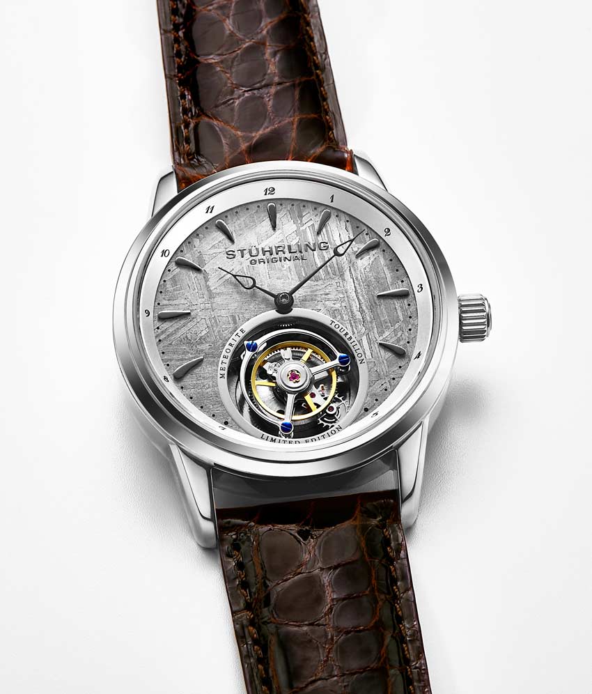 Galactic Labyrinth 42mm Tourbillon Watch - Luxury Automatic Mechanical Timepiece for Men - Perfect for Formal Events, Business Meetings & Collector's Display