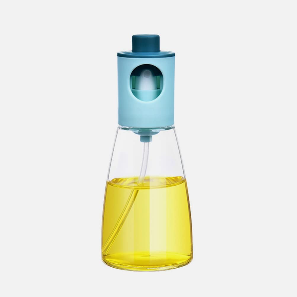 LIFKOME 2-Pack Olive Oil Spray Bottles - BPA-Free Oil Dispenser for Cooking, Roasting, BBQ & Baking | Perfect for Kitchen, Grilling & Salad Dressing (PP/Glass)