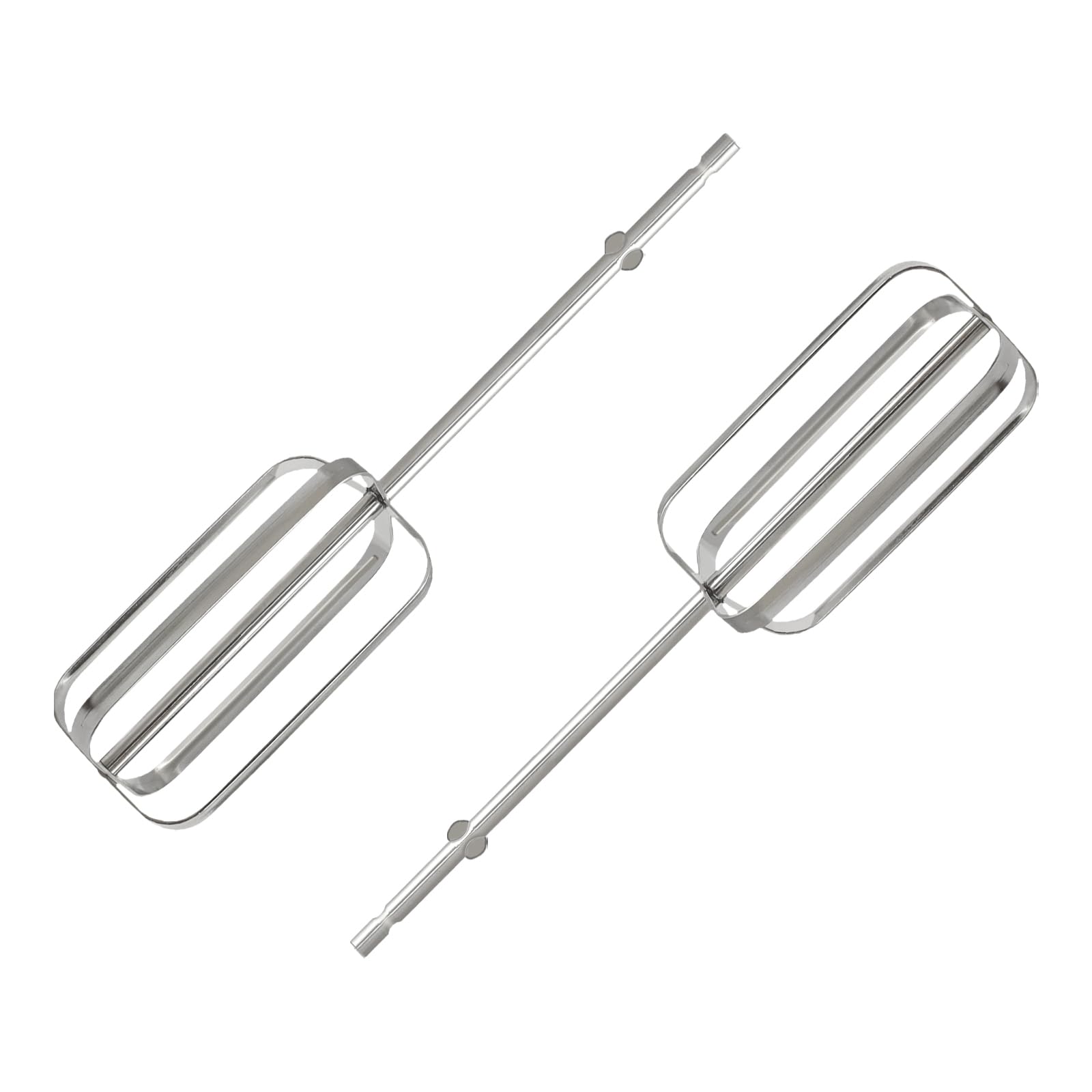 Hamilton Beach Hand Mixer Beaters Attachments - Durable Stainless Steel Replacement Mixer Blades for Baking, Whipping & Blending - Perfect for Cakes, Cookies, Creams & More