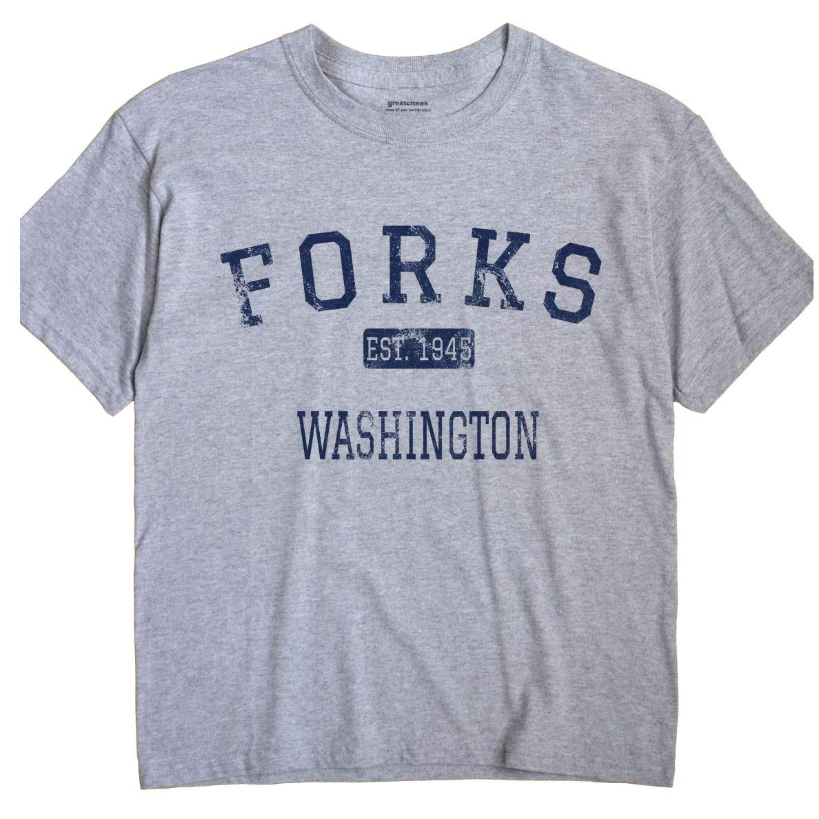 GreatCitees Washington State T-Shirt - Vintage Style Graphic Tee for Men & Women - Perfect for Travel, Gifts & Casual Wear