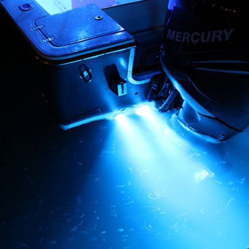 Lumitec SeaBlaze Mini Underwater LED Boat Lights - Marine Grade Waterproof Lights for Fishing Boats, Dinghies & Skiffs (Pair) - Perfect for Night Fishing, Dock Lighting & Underwater Illumination