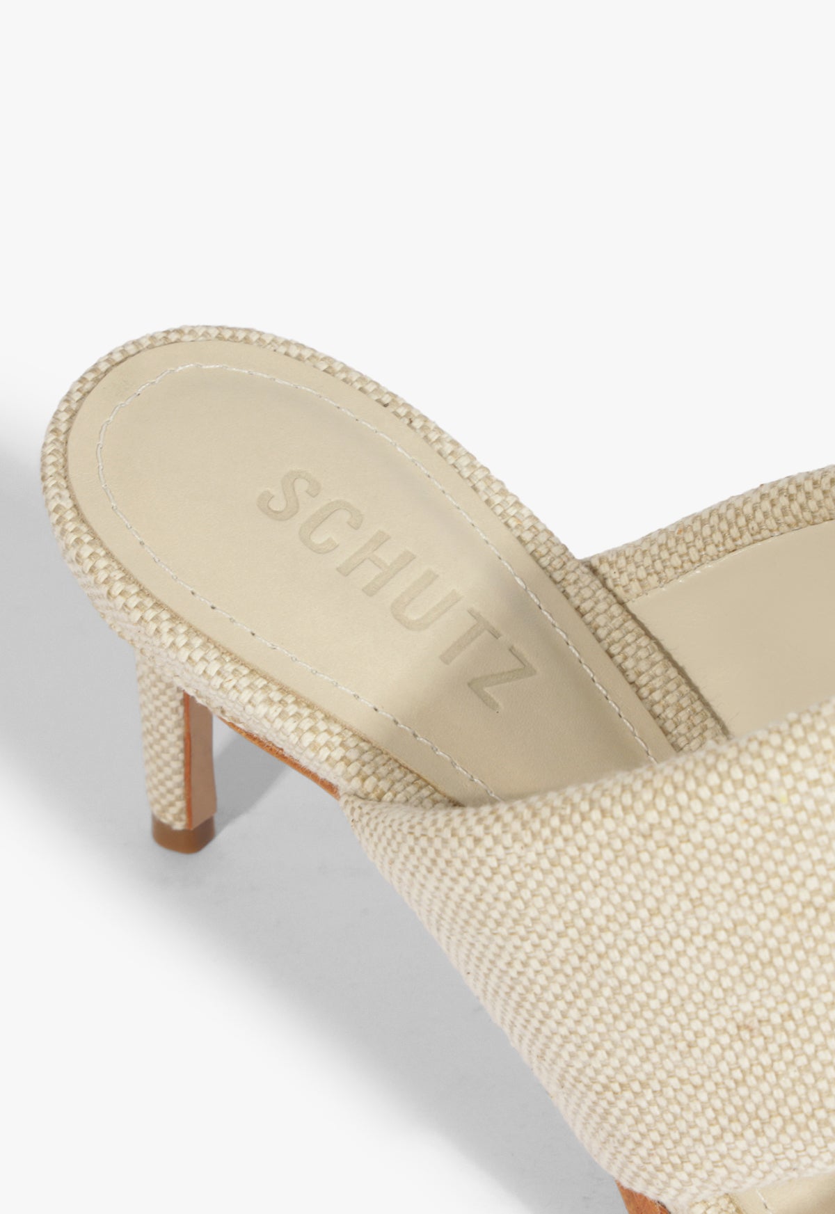 Alba Fabric Sandal with Mid Heel (2.5