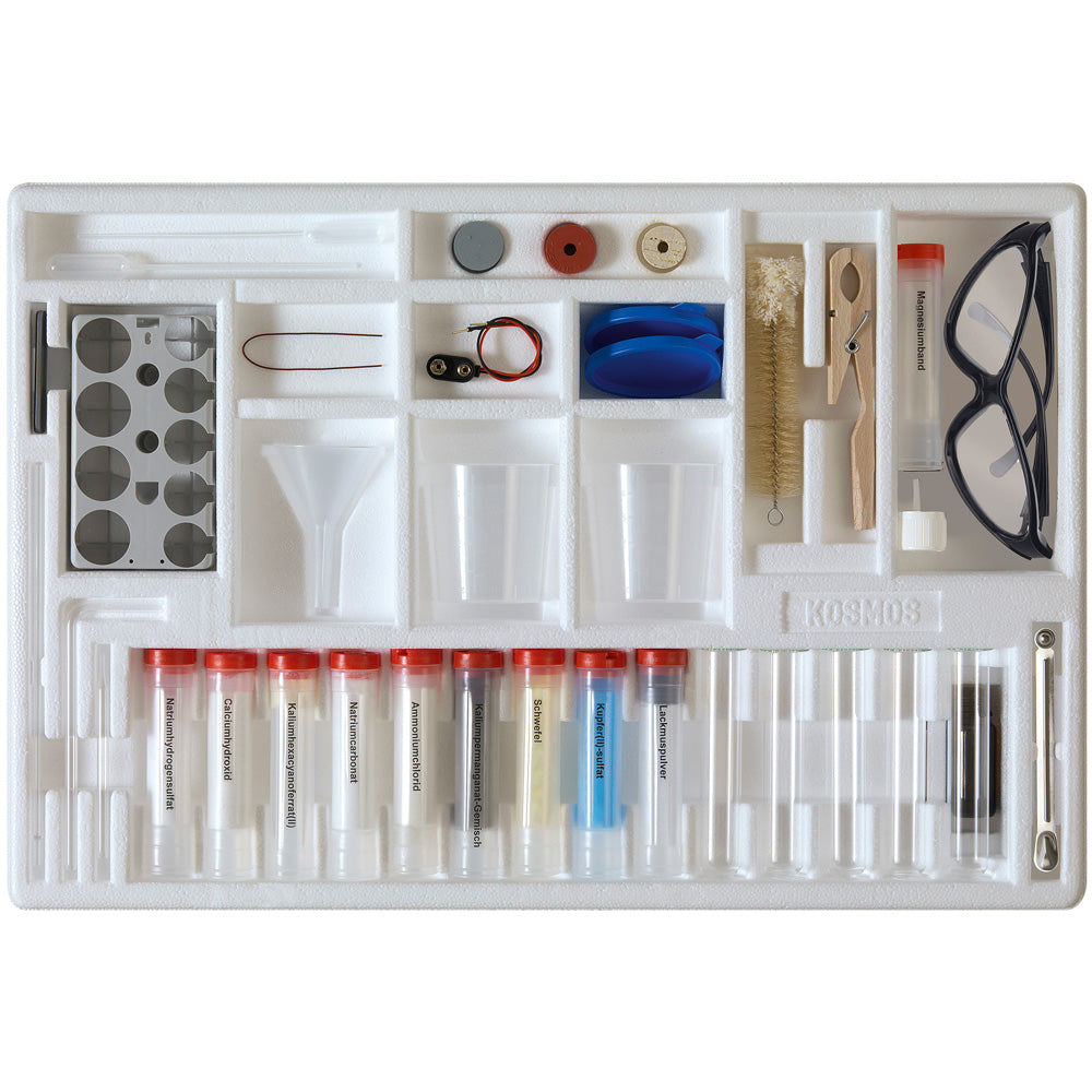 CHEM C3000 Chemistry Science Kit (Version 2.0) - STEM Learning & Home Experiments for Kids & Teens - Perfect for School Projects & Science Fairs