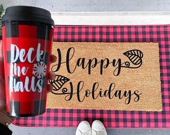 Happy Holidays - Festive Greetings & Holiday Wishes for Christmas, New Year & Special Occasions | Perfect for Cards, Decorations & Celebrations