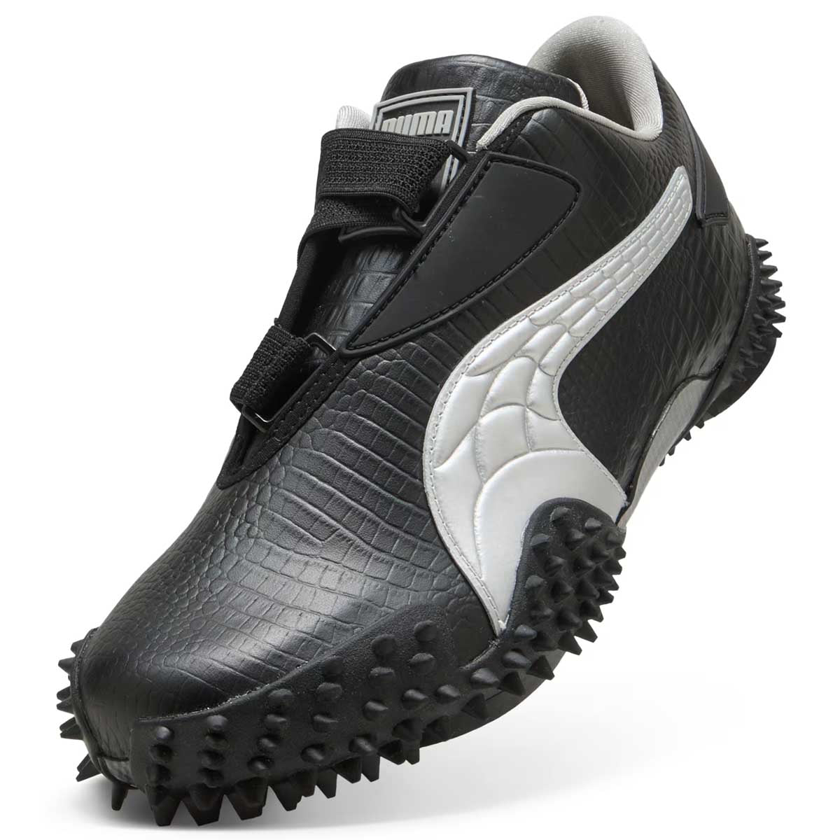 PUMA Mostro OG Sneakers - A$AP ROCKY Collaboration in Black & Silver | Men's Streetwear Fashion Shoes for Casual Wear & Urban Style