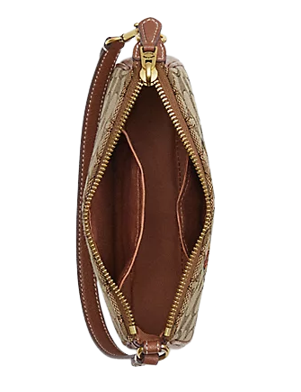 Coach Disney X Coach Nolita 19 Signature Jacquard Crossbody Bag with Mickey Mouse Print - Perfect for Women's Casual Outings, Travel & Disney Theme Park Visits