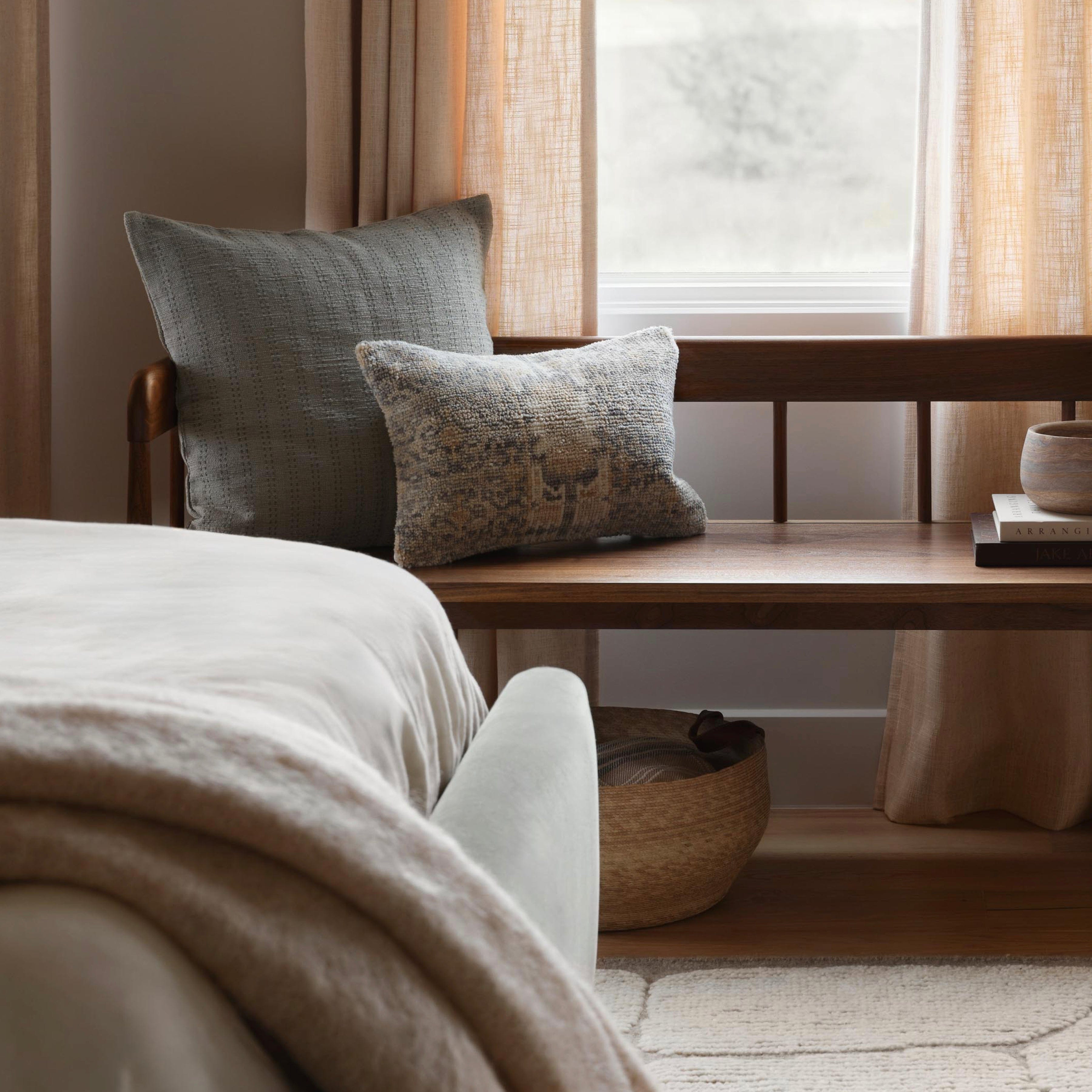 Jhara Pillow - Ultra Soft Memory Foam Pillow for Neck & Back Support - Perfect for Side Sleepers, Travel & Home Use