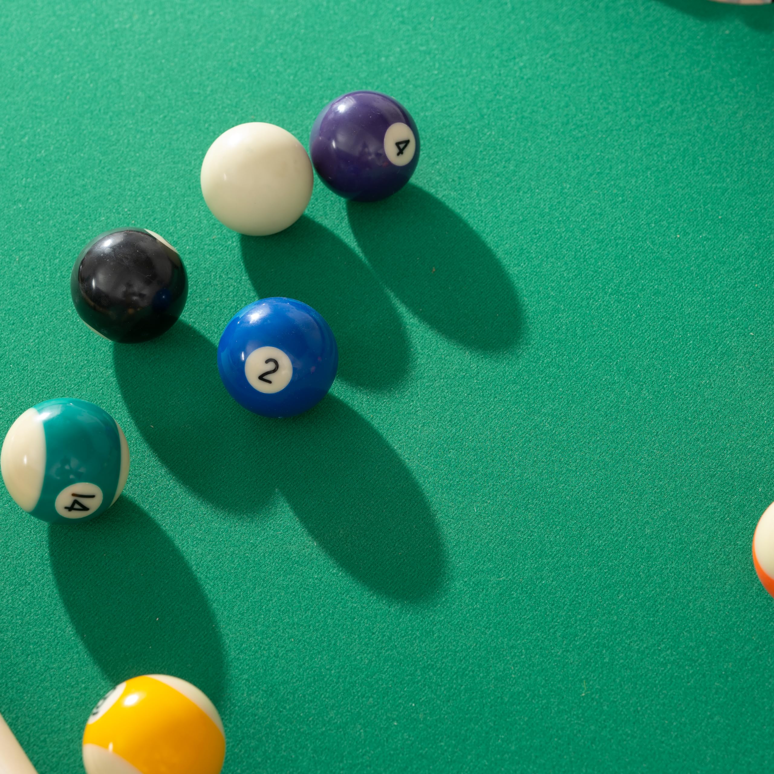6ft Folding Portable Pool Table Set - 65.75