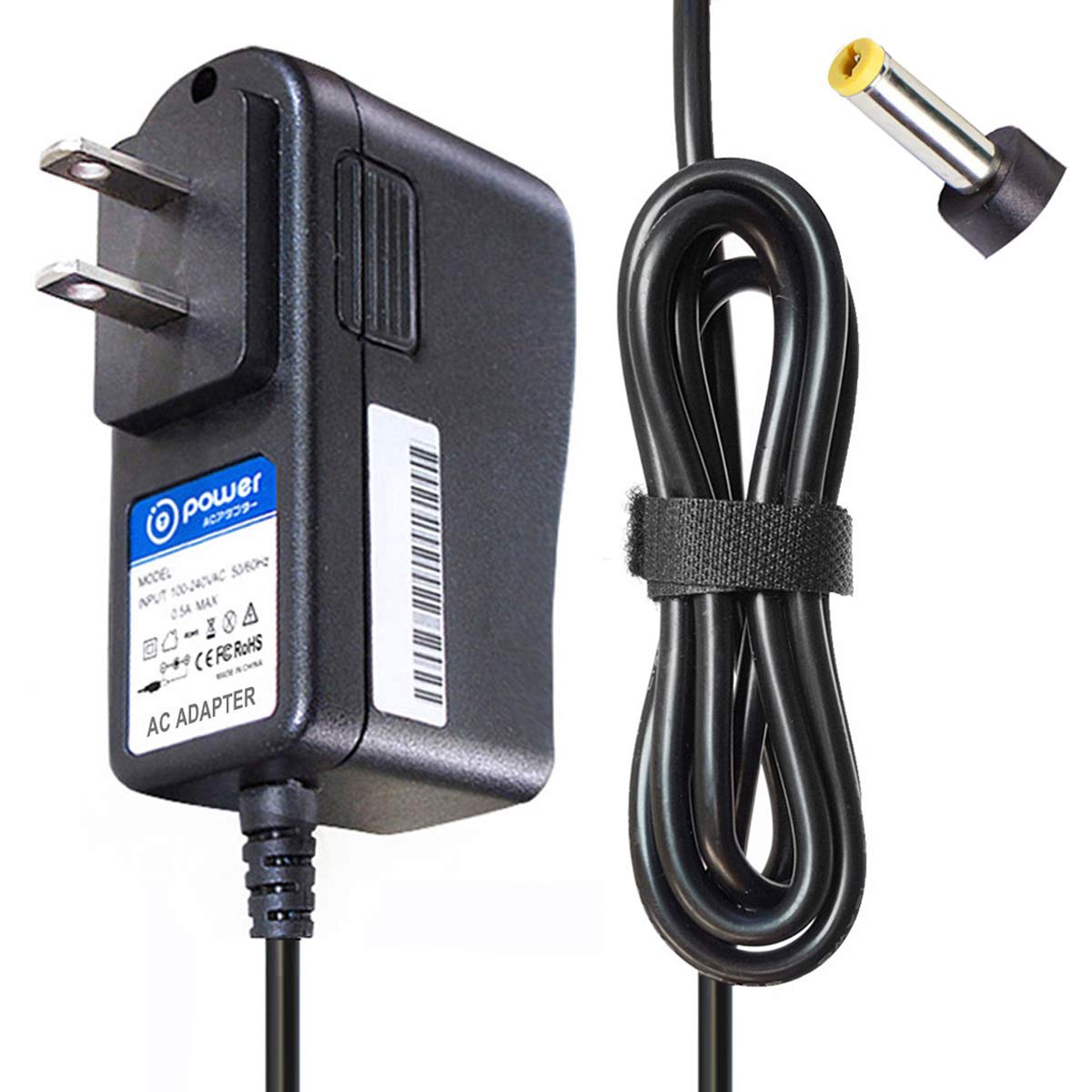 T-Power 5V AC/DC Adapter Charger for Tascam PS-P520, DP-008, DP-004, MP-GT1, CD-GT2, DR1, DR-07 Recorder, GT-R1 Guitar Bass Trainer - Perfect for Studio Recording & Music Practice Sessions