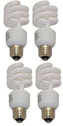 Technical Precision CF15/Coil/SW-4 Replacement Light Bulb - 4 Pack for Lamps & Fixtures | Perfect for Home, Office, and Commercial Lighting Solutions