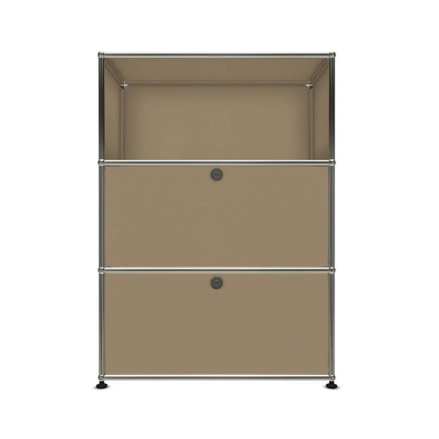 Haller High Sideboard - Modern Wood Buffet Cabinet with 3 Drawers & 2 Doors - Perfect for Dining Room Storage & Living Room Organization